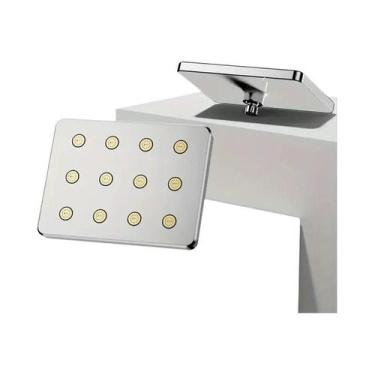 Imagem de Chuveiro De Teto Universal Grande De 10 Polegadas, Pressurizado, Anti-