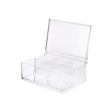 Imagem de Caixa Organizadora Retangular Em Acrílico Kenya