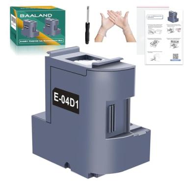 Imagem de Caixa de substituição de tinta E-04D1 para impressora Epson ET-15000 ET-4750 ET-4850 ET-3760 ET-4760 ET-3850 ET-3750 ET-3710 ET-3830 WF-2860 (T04D100/ ET-3710 ET-3830 WF-2860 WMB1/ EE Tanque de tinta