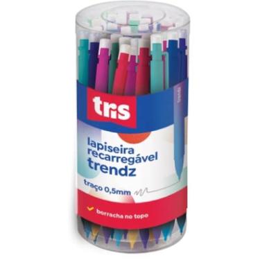 Imagem de Lapiseira Tris Trendz 0.5 MM Pote 24 Unidades