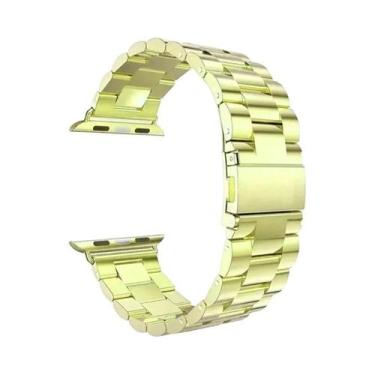 Imagem de Pulseira De Metal Em Aço Inoxidável Para Apple Watch 46mm 42mm 44mm 40