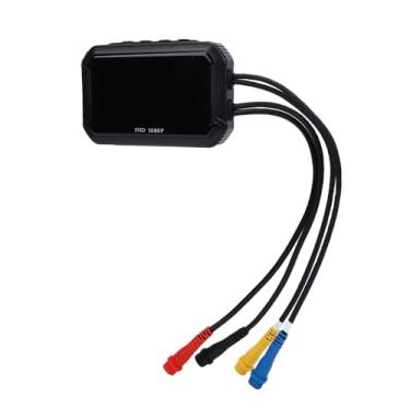 Imagem de Luocute Motocicleta Pash Came Dual 1080p, Gravadora de Câmera de Impermeabilização DVR Com Lente de Angular de 150 ° de Frente e Traseira, Com Lente de Alimentação GPS WiFi USB ACC MT05