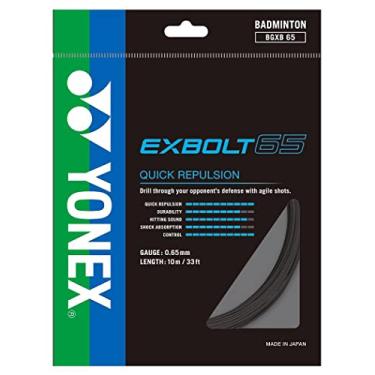 Imagem de YONEX Corda de badminton BG Exbolt 65 (preto)