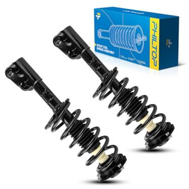 Imagem de PHILTOP Amortecedor dianteiro completo para Equinox 2007 2008 2009 2010, Vue 2008 2009 2010 172527 172526 Struts com conjuntos de mola helicoidal conjunto de 2 SAA079