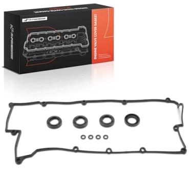 Imagem de A-Premium Conjunto de juntas de tampa de válvula de motor compatível com Hyundai Elantra 2003-2012, Tiburon 2003-2008, Tucson 2005-2009 e Kia Soul 2010-2011, Sportage, Spectra, Spectra5, 2.0L, tampa