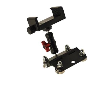 Imagem de Suporte magnético para câmera GoPro / Insta360 / DJI OSMO Pocket 3 / iPhone, dois compartimentos de 1/10.2 cm-20 compartimentos para gravação de jogos de beisebol/softbol/tênis