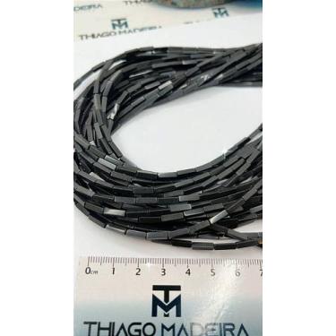 Imagem de Fio de Pedra Jade Polida Preto - no-brand