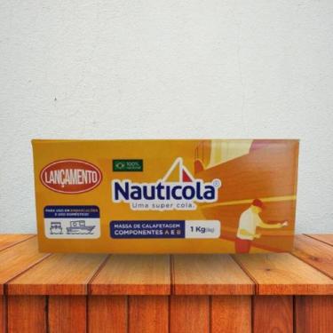 Imagem de Nauticola Massa De Calafetagem Para Barcos de Madeira Cola Epóxi Bicom