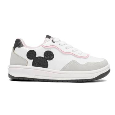 Imagem de Tênis Infantil Minnie Disney Meninas Branco-Rosa, Branco, Rosa, 28
