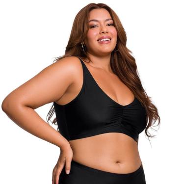 Imagem de Top Biquíni Selene Regata Plus Size Feminino