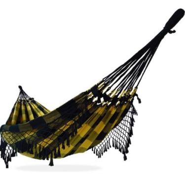 Imagem de Rede de descanso casal dormir muitas cores luxo grande pernambucana gi