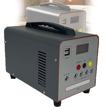 Imagem de EstaçãO De Energia PortáTil Para Acampamento Ao Ar Livre 200 W, Carregamento Solar, EstaçãO De Energia PortáTil Com Falha De Energia, Curto-Circuito, ProteçãO Contra Sobrecorrente