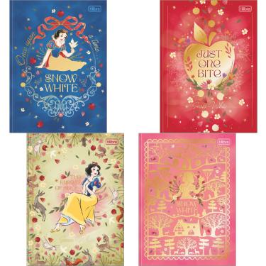 Imagem de CADERNO BROCHURA CAPA DURA COLEGIAL BRANCA DE NEVE 160FlS