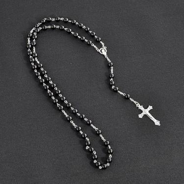 Imagem de Colar boêmio feminino – Gargantilha feita à mão com contas em camadas, ajustável, boêmio, étnica, tribal, presente, one size, Liga de aço, Sem Pedra Preciosa