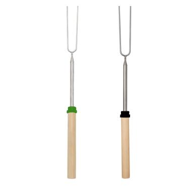 Imagem de Smores Sticks for Fire Pit Long - Kit Smores de palitos de assado de marshmallow - Smore Smore Skewers Hot Dog Fork Equipamento de Cozinhar Fogueira, Equipamento Essencial de Campismo Acessórios