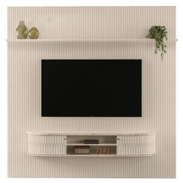 Imagem de Painel Bancada 75 Pol 245x238 Cm Bugatti Calacata Off White Madetec Ca