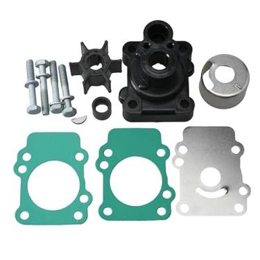 Imagem de Kit de reparo da bomba d'água com carcaça para motores de barco de 9,9 HP e 15 HP, códigos 682-W0078-00, 682-W0078-01, 682-W0078-A1, 18-3148 e 18-3411.