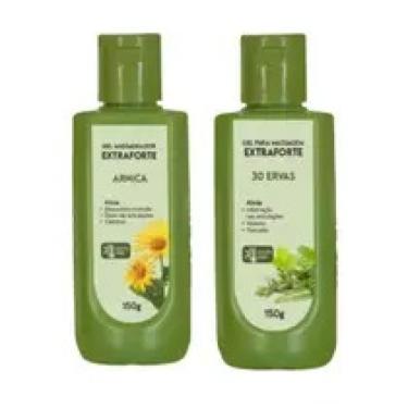 Imagem de Kit Bom Médico Arnica/Mentruz(3132)+gel 30ervas(2354) (7262)