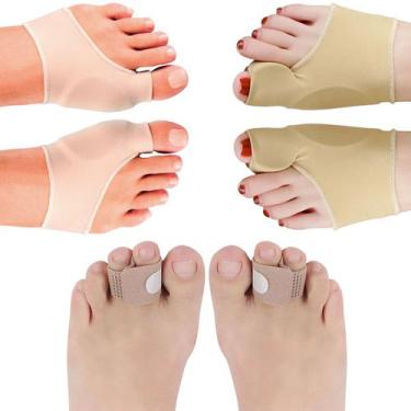 Imagem de Kit 3 Pares Protetor Corretor Joanete alivio da dor Cód-96 - SWG, BEGE