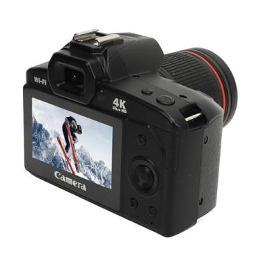 Imagem de Câmera Digital 64MP 4K Câmera de Visão Noturna Zoom 16X IPS Display Grande Angular para Fotografia de Vlogging