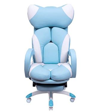 Imagem de Cadeira de escritório cadeira de computador cadeira de escritório cadeira de escritório cadeira de jogos com encosto alto assento estofado assento cadeira giratória necessária