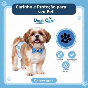 Imagem de Fralda Pet Macho,Dogs Care -24 unidades-Ultra Absorção, G
