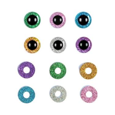 Imagem de Olhos De Segurança Plásticos Brilhantes De 14-30mm Para Brinquedos De 