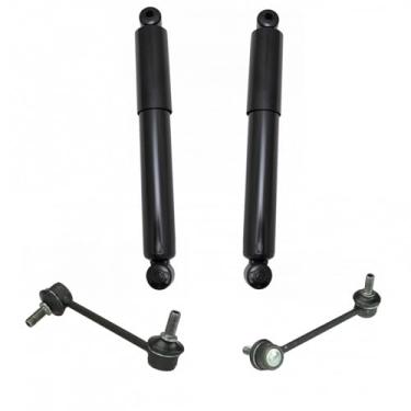 Imagem de TRQ Kit de suspensão de elos de extremidade da barra oscilante do amortecedor traseiro, conjunto de 4 peças para Honda Pilot 2003-2008 / Acura MDX 2001-2002