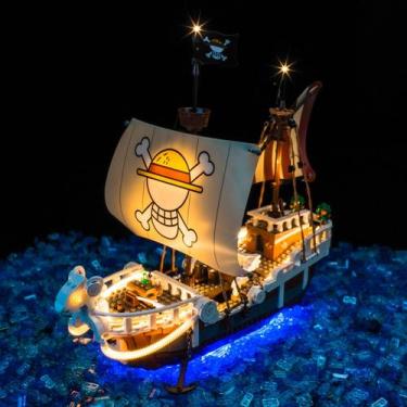 Imagem de Kit de luz LED LocoLee para Lego 75639 The Going Merry Ship