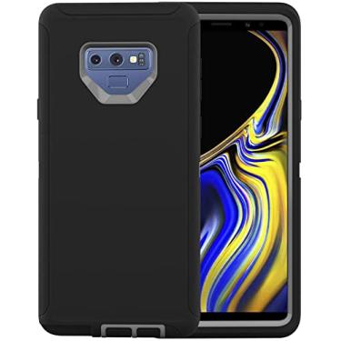 Imagem de Protebox Capa para Samsung Galaxy Note 9, [à prova de choque/à prova de poeira] Capa de proteção resistente para Galaxy Note 9 6,4 polegadas (preto/cinza)