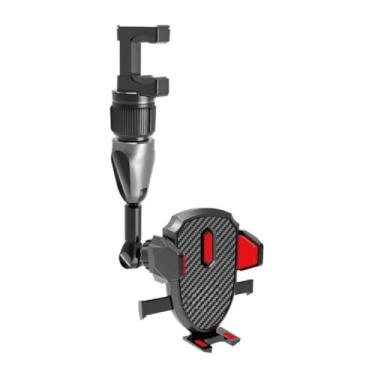 Imagem de Suporte Para Celular Com RotaçãO de 360 Graus, Adequado Para GravaçãO, VideoconferêNcia Ou Atividades de NavegaçãO.(Vermelho)