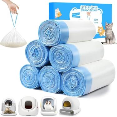 Imagem de 120 sacos de areia para gatos para caixa de areia automática