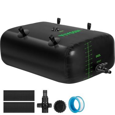 Imagem de VIVOSUN Bexiga De Água 540 L/143 Gal, Bolsa Armazenamento Dobrável E Portátil Para Trailers, Camping, Irrigação Jardins, Agrícola, Prevenção Seca, Combate A Incêndios