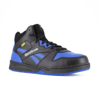 Imagem de Reebok Work BB4500 Tênis masculino de cano alto com bico interno Met Guard, Preto/azul, 13 Wide