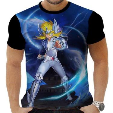 Imagem de Camiseta Camisa Personalizada Anime Cavaleiros do Zodíaco 29 - Zahir S