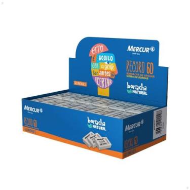 Imagem de Borracha Mercur Escolar Branca Record 60 CX C/60