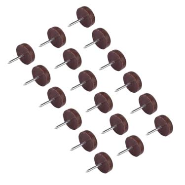 Imagem de SPYMINNPOO 100 Peças de Unhas Em Deslizadores de Móveis, Almofadas de Plástico para Pisos de Madeira, Fácil Instalação, Design Antiderrapante, Protege Pernas e Pisos de Móveis (100pcs superfície