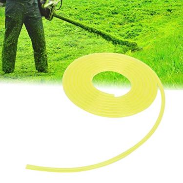 Imagem de AYNEFY Mangueira de Linha de Combustível para Cortador de Grama, Tubo de Gasolina Amarelo, 2x3,5 Mm, Tubulação de Hardware de 3 Metros (3 * 6mm)