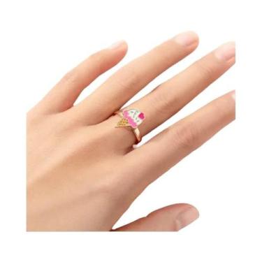 Imagem de Anel Giratório Ajustável Borboleta Margarida Para Mulheres, Anel Anti-