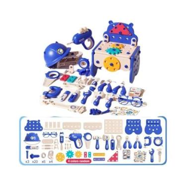 Imagem de Caixa De Ferramentas Elétrica Para Crianças, Quebra-Cabeça De Montagem