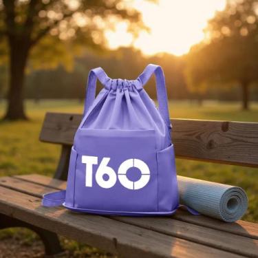 Imagem de Bolso T60 Lilás Dobrável Unissex Impermeável Treino Corrida, Lilás