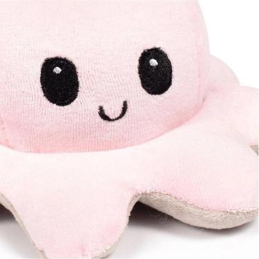 Imagem de Pelúcia Polvo Humor Bipolar Reversível Azul E Rosa