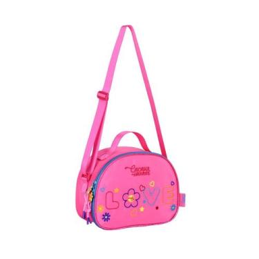 Imagem de Lancheira Cacau Haxkar Térmica Meninas Infantil Escolar Teen Cor:Rosa,