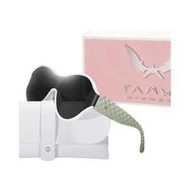 Imagem de Óculos De Sol Unissex Oversize Com Proteção UV Para Atividades Ao Ar L