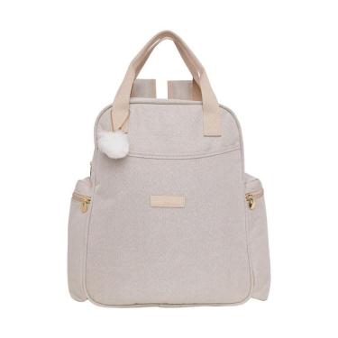 Imagem de Mochila de Maternidade Pirulitando Baby Aconchego Marfim-Unissex