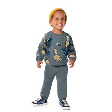 Imagem de Conjunto Moletom Infantil Malwee 1/3 Ref. 116669-Masculino