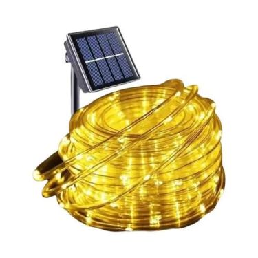 Imagem de Luzes De Cordão LED Solares À Prova d'Água Para Jardim Externo, Lâmpad