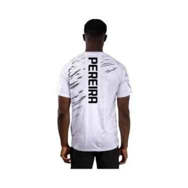 Imagem de Camiseta Masculina De Secagem Rápida Preta/Dourada UFC Fight Night Cha