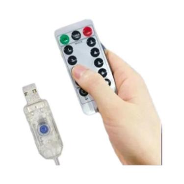 Imagem de Luzes De Cortina LED Multimodo 3M 4M 6M 8 Modos USB Luzes De Fada Para