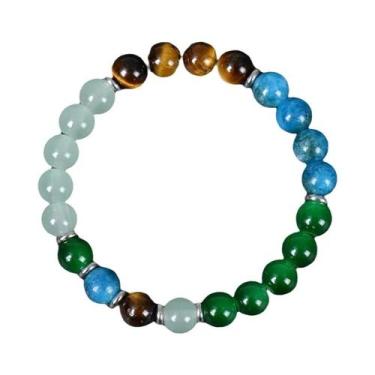 Imagem de Pulseiras Personalizadas De Pedra Shoushan: Energia Natural Curativa, 